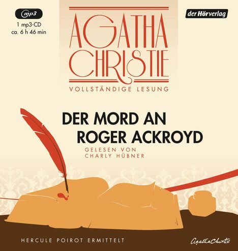 Agatha Christie: Der Mord an Roger Ackroyd, MP3-CD