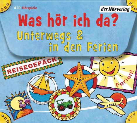 Otto Senn: Was hör ich da? Unterwegs und in den Ferien, 4 CDs