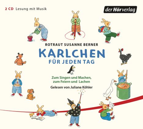 Rotraut Susanne Berner: Karlchen für jeden Tag, 2 CDs