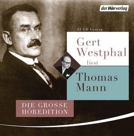 Thomas Mann: Gert Westphal liest Thomas Mann, 25 CDs