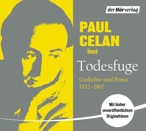 Paul Celan: Todesfuge, 2 CDs