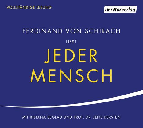 Jeder Mensch, CD