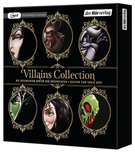 Villains Collection, 6 MP3-CDs
