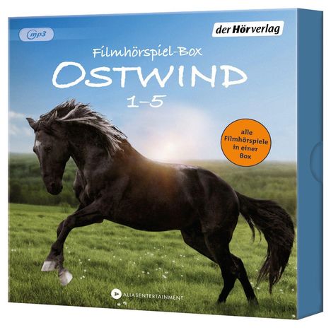 Ostwind Filmhörspiel Box 1-5, 5 MP3-CDs