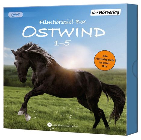 Lea Schmidbauer: Ostwind Filmhörspiel Box 1-5, 5 MP3-CDs