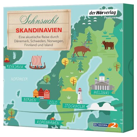 Eine akustische Reise durch Dänemark,Schweden,, 5 CDs