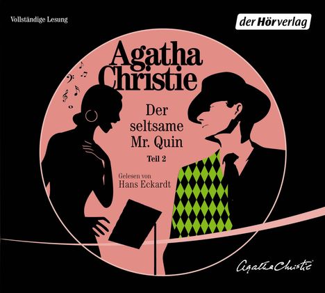 Agatha Christie: Der seltsame Mister Quin 2, 3 CDs