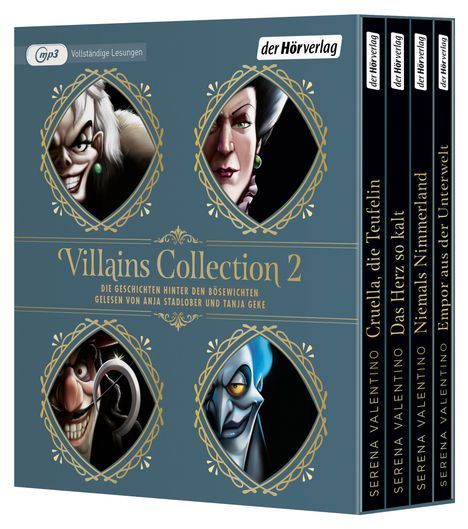 Villains Collection 2, 4 MP3-CDs