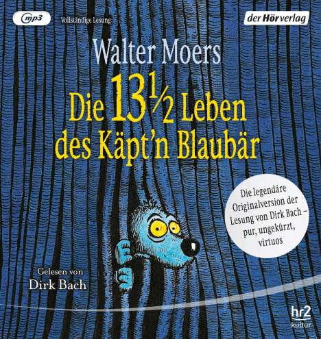 Walter Moers: Die 13 1/2 Leben des Käpt'n Blaubär - das Original, 3 MP3-CDs