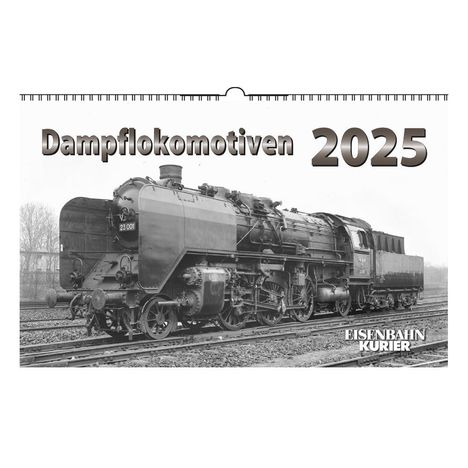 Dampflokomotiven 2025, Kalender