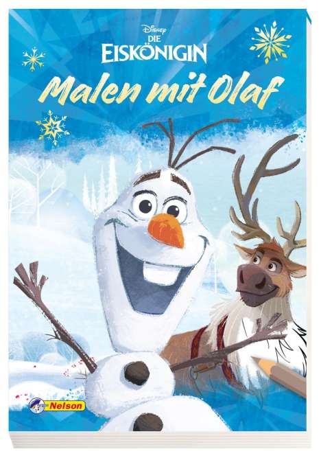 Disney Eiskönigin: Malen mit Olaf, Buch