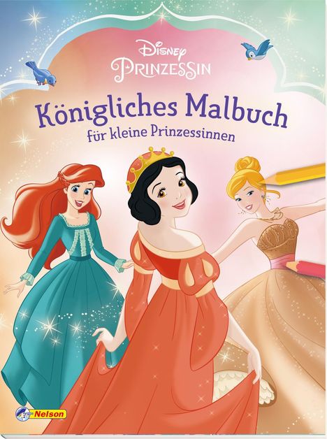Disney Prinzessin: Königliches Malbuch für kleine Prinzessin, Buch