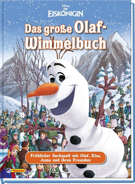 Walt Disney: Disney, W: Disney: Das große Olaf-Wimmelbuch, Buch
