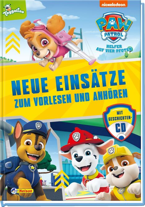 PAW Patrol: Neue Einsätze zum Vorlesen und Anhören, Buch