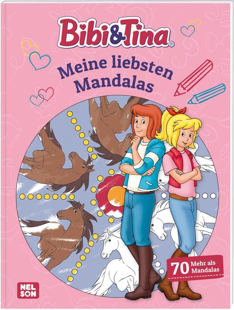 Bibi und Tina: Meine liebsten Mandalas, Buch