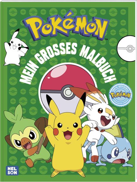 Pokémon Activity-Buch: Mein großes Malbuch, Buch