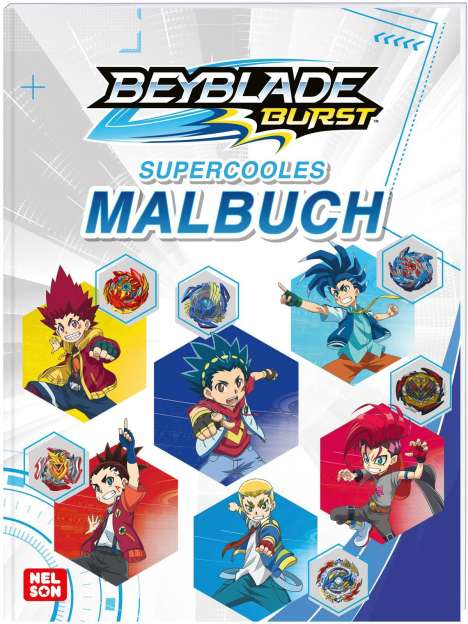 Beyblade Burst: Supercooles Malbuch, Buch