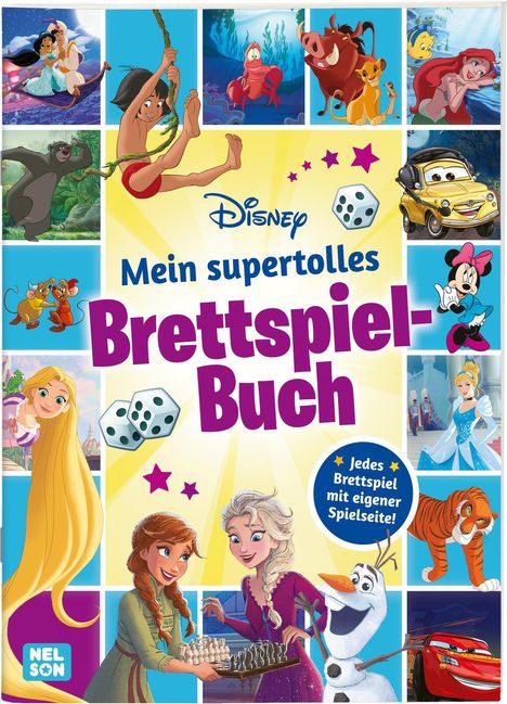 Disney: Mein supertolles Brettspiel-Buch, Buch