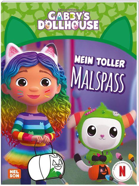 Gabby's Dollhouse: Mein toller Malspaß, Buch