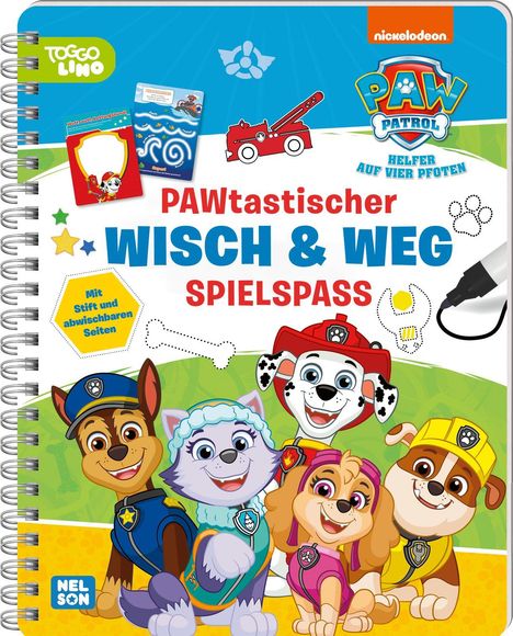 PAW Patrol: PAWtastischer Wisch &amp; Weg Spielspaß, Buch