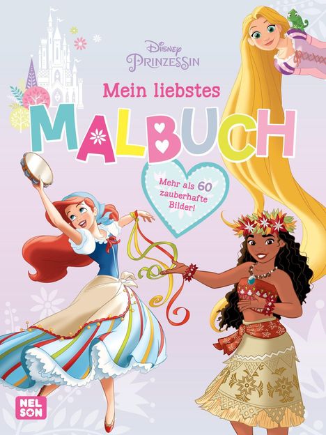 Disney Prinzessin: Mein liebstes Malbuch, Buch