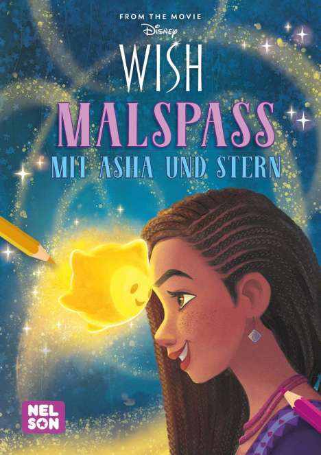 Disney Wish: Malspaß mit Asha und Stern, Buch