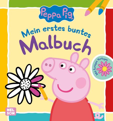 Peppa Wutz Ausmalbilder: Mein erstes buntes Malbuch, Buch