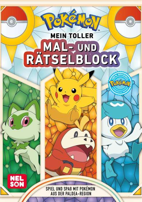 Pokémon Activity-Buch: Mein toller Mal- und Rätselblock, Buch