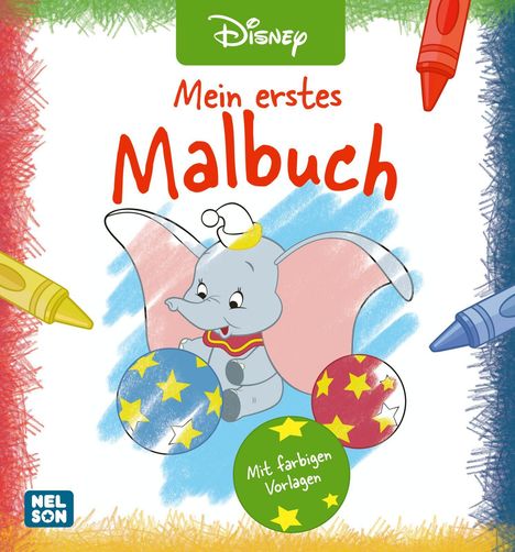 Mein erstes Disney Buch: Mein erstes Malbuch, Buch