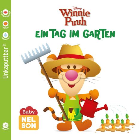 Baby Nelson (unkaputtbar) 4: Disney: Winnie Puuh: Ein Tag im Garten, Buch