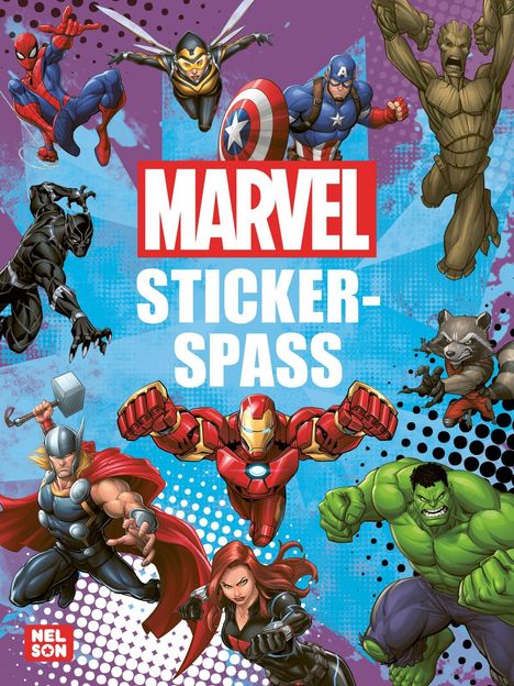 MARVEL: Stickerspaß, Buch