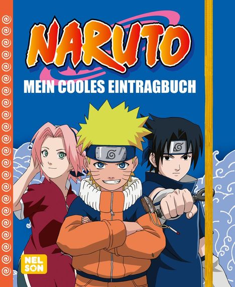 Naruto: Mein cooles Eintragbuch, Buch