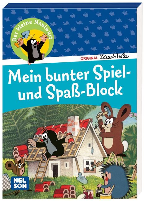 Der kleine Maulwurf: Mein bunter Spiel- und Spaß-Block, Buch