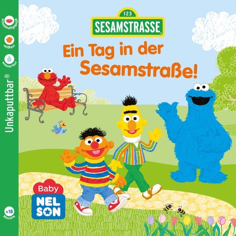 Sesamstraße: Baby Nelson (unkaputtbar) 5: Ein Tag in der Sesamstraße!, Buch