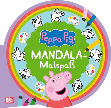 Peppa Wutz Ausmalbilder: MANDALA Malspaß, Buch