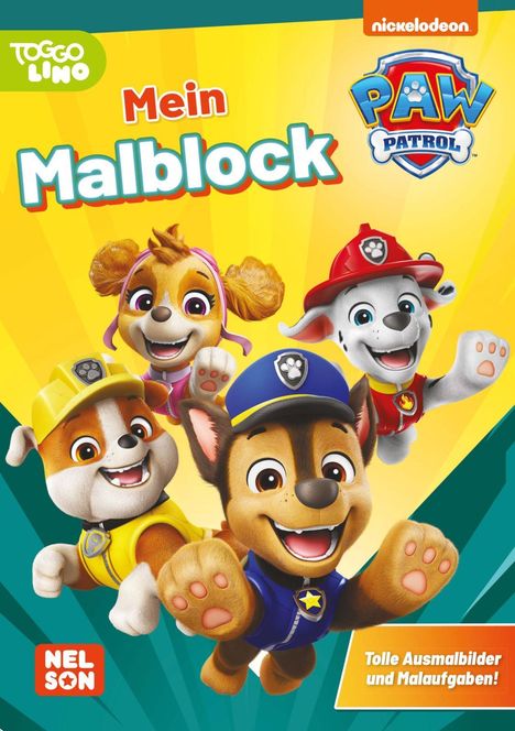 PAW Patrol Mitmachbuch: Mein Malblock, Buch