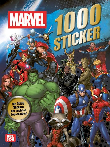 MARVEL: 1000 Sticker, Buch