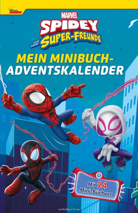 Spidey und seine Superfreunde: Minibuch-Adventskalender, Buch