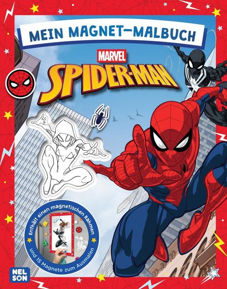 Mein Magnet-Malbuch Spider-Man, Buch