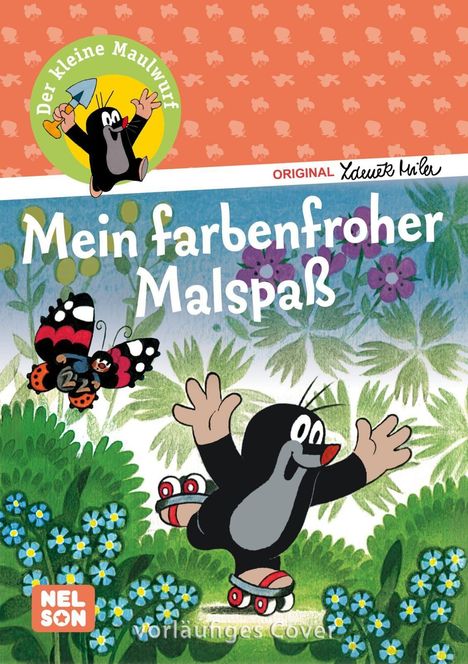 Der kleine Maulwurf: Mein farbenfroher Malspaß, Buch