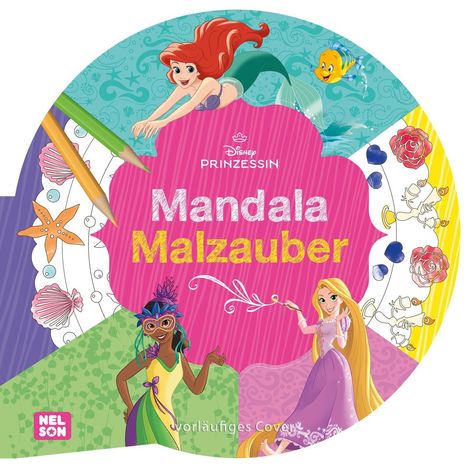 Disney Prinzessin: Mandala-Malzauber, Buch