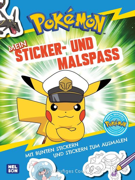 Pokémon Sticker- und Malspaß, Buch