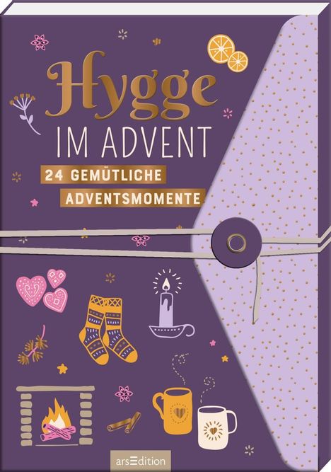 Kristin Funk: Hygge im Advent - 24 gemütliche Adventsmomente, Buch