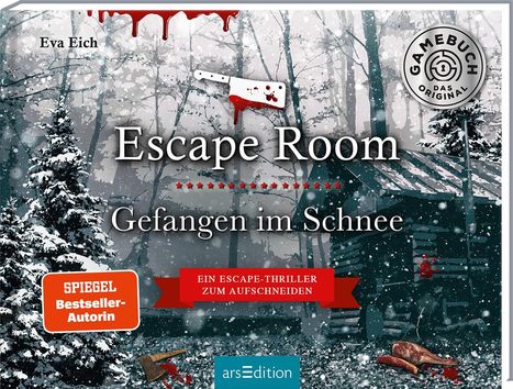 Eva Eich: Escape Room. Gefangen im Schnee, Buch