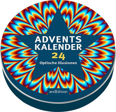 Adventskalender in der Dose. 24 optische Illusionen, Diverse