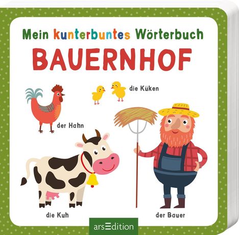 Mein kunterbuntes Wörterbuch - Bauernhof, Buch
