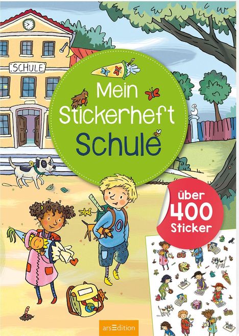 Mein Stickerheft - Schule, Buch