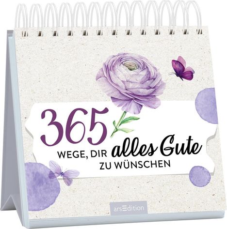 365 Wege, dir alles Gute zu wünschen, Buch