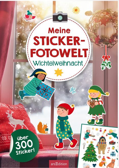 Meine Sticker-Fotowelt - Wichtelweihnacht, Buch