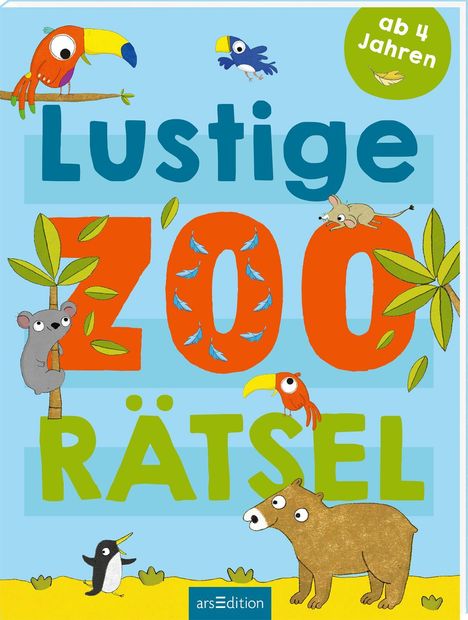 Lustige Zoo-Rätsel, Buch